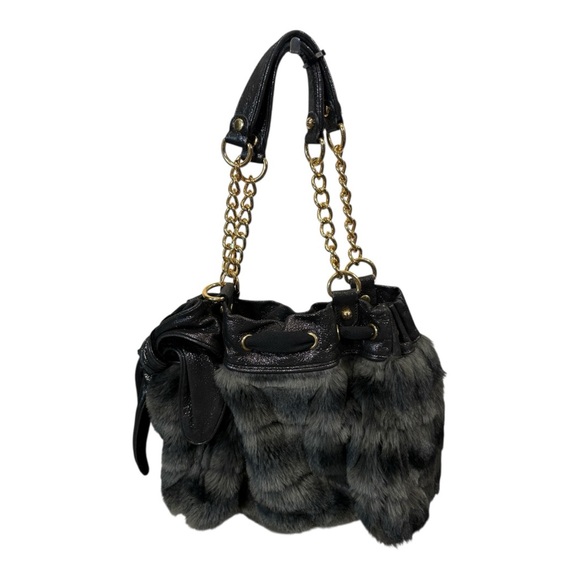 NEW Vintage Juicy Couture Y2k faux Fur DayDreamer bag - Picture 3 of 16